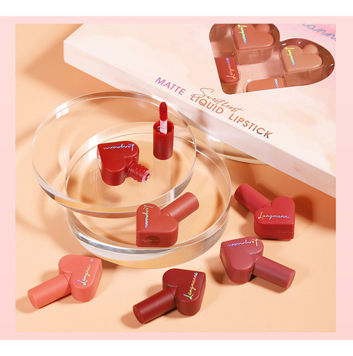 Juego De Brillos Labiales O Matte Velvet De 12 Colores Para
