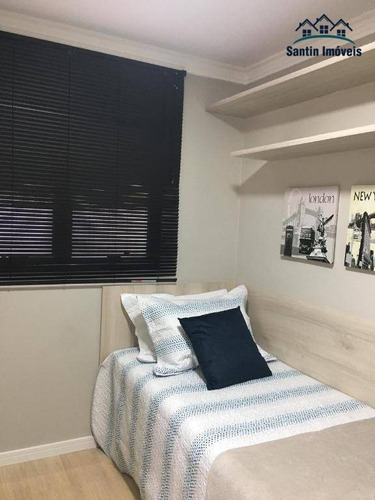Cobertura Com 2 Dormitórios,espaço Gourmet,vaga Coberta À Venda, 98 M² - Cidade Jardim - São José Dos Pinhais/pr - Co0438
