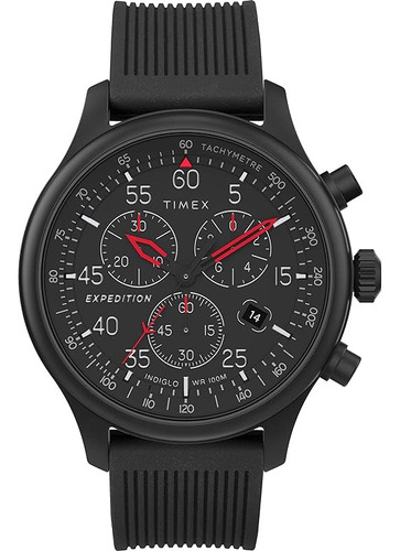 Timex ® Expedition Chronograph Reloj De Mano Hombre 43mm