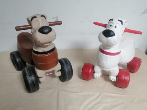 Montable Scooby Doo Vintage Plástico Rígido Edad 1-3 Años (Usado)