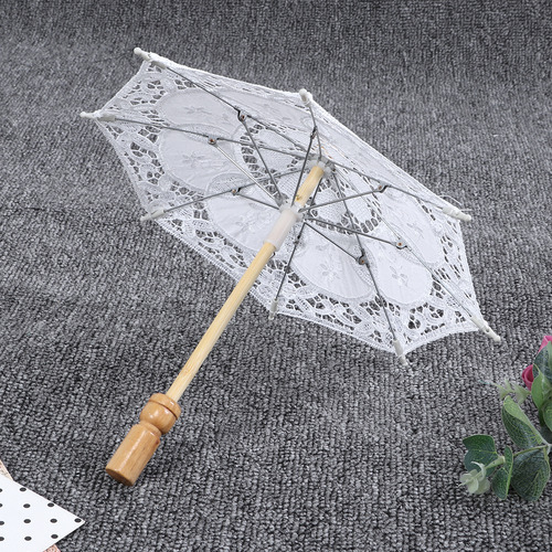 Guarda-chuva De Renda Beautiful Craft, Tamanho Pequeno