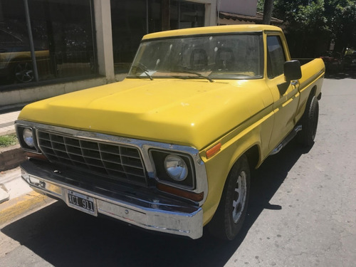 Ford F 100 1980 C/perkins 4 Potenciado Hecha 350 C/duales
