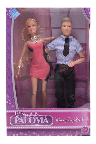 Muñeca Paloma Y Tomy Pareja Al Bailando El Duende Azul