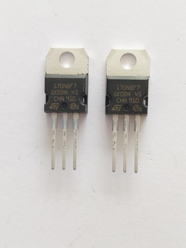 Kit 2 Transistor Mosfet Stp170n8f7 Banda 170n8f7- P170n8n7