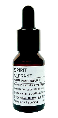 Aceite Esencia Spirit Vibrant Hidrosoluble