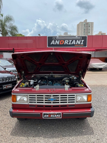 Imagem 11 de 15 de Chevrolet Gm D20 Custom Vermelho 1990