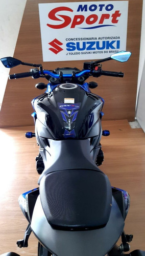 Suzuki Gsx S 750 A 2018 Azul E Preta Com Acessórios