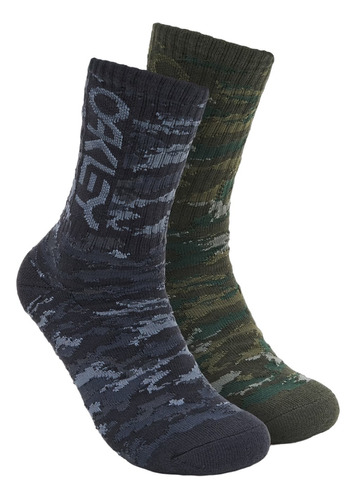 Oakley Medias Lifestyle Camo B1b Rc Socks