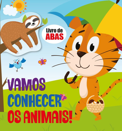 Vamos Conhecer Os Animais! - Mini Livro De Abas