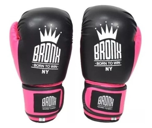 Guante Boxeo Dama 12oz Kickboxing ,marca Bronx Mod Extreme