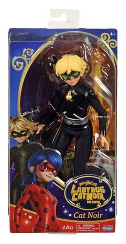 Muñeco Miraculous Ladybug & Cat Noir The Movie Articulado