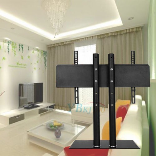 Imagen 1 de 6 de Mesa Tv Soportes Stand Pedestal Base Pared Monte 52-71 Cd/l