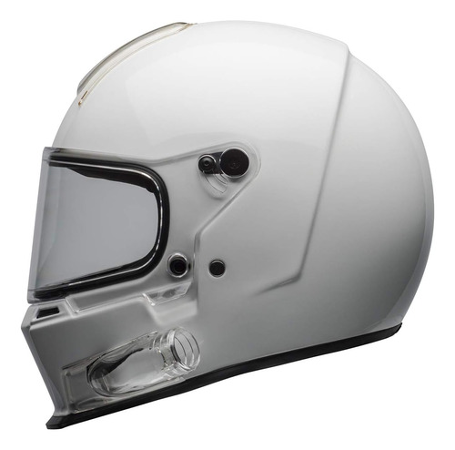 Casco Para Moto Bell Eliminator  Talla M Color Blanco