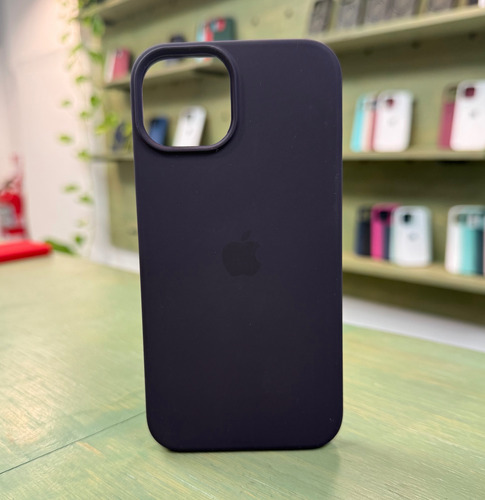 Funda Iphone 13 14 15 Silicona Case Pro Y Pro Max Violeta Oscuro Iphone 14