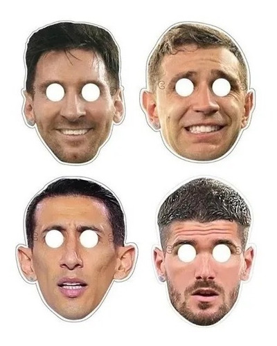 50 Antifaces Mascara Careta Mundial Argentina Messi