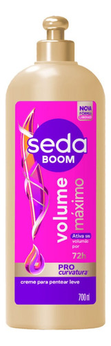 Creme para Pentear Seda Boom Volume Máximo 700 ml	