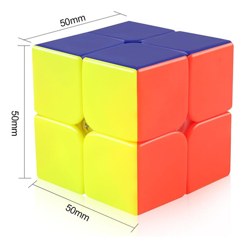 D-fantix Cyclone Boys 2x2 Speed ??cube Sin Pegatinas 2 Por 2