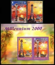 Comprar Faros - Islas Salomon - Serie + Hojita Block Mint