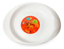 Comprar Plato Infantil | Natelle | Personajes Disney | +6 Meses Color Blanco Pooh Personaje Winnie Pooh