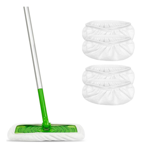 Almohadillas De Microfibra Reutilizables, Recambios De Trape