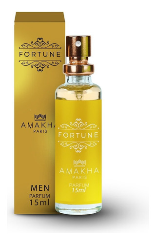 Perfume Amakha Paris de Fortune Men, 15 ml, excelente para unidades de bolsillo, volumen 15 ml