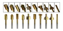 Comprar Brocas Fresas Corte De Madera Herramienta Dremel Titanio Hss