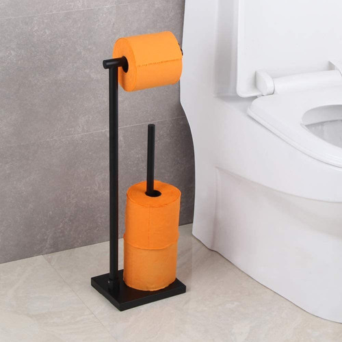 Imagen 5 de 6 de Gerzwy - Soporte Para Papel Higienico Con Reserva, Soporte