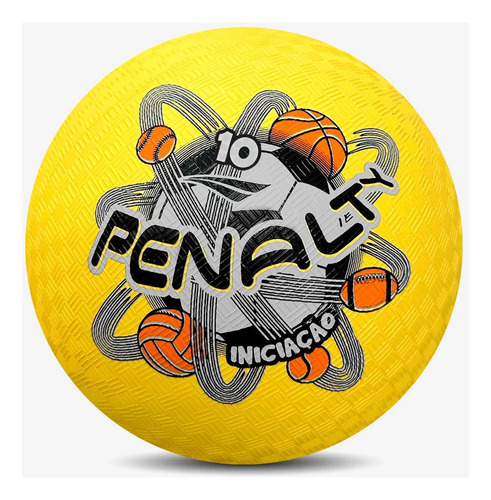 Bola De Iniciação Tamanho 10 Xxiv Penalty Cor Amarelo