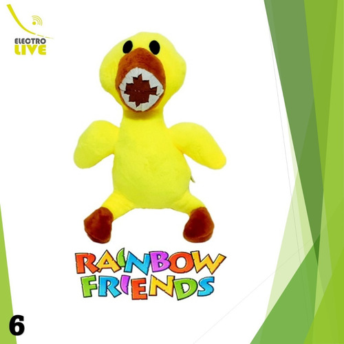 Imagen 3 de 6 de Peluches Rainbow Friends Purple Blue Yellow Red Pink Green .