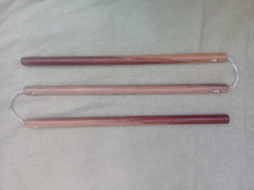 Imagen 2 de 6 de Nunchaku.san Chieh Pang (palo Articulado De Tres Elementos)