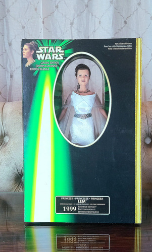 Muñeca Star Wars Collector Princess Leia Organa Hasbro 1998