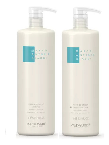Alfaparf Mab Hidro Control Shampoo E Cond Hidratação Dia 1l