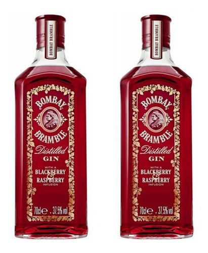 Gin Bombay Bramble Raspberry Importado 700ml X2 Zettabebidas