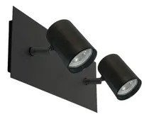 Comprar Aplique Base 2 Luces Spots Led Ideal Baño Con Lámparas Gu10 