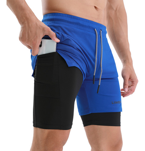 Pantalones Cortos Secos Para Entrenamiento En El Gimnasio, E