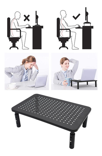 Elevador De Soporte De Con Soporte De Metal De Ventilada