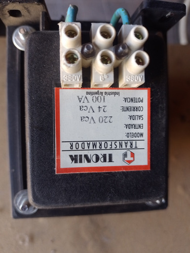 Transformador Tronik De 220 V A 24 V 100va
