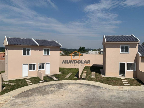 Imagem 1 de 30 de Casas/ Sobrados Em Condomínio E Casas Frente Para Rua Bairro Costeira Em Araucária - Ca1451