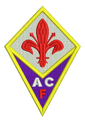 799 Escudo Fiorentina Fútbol Parche Bordado