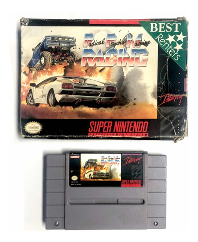 Radical Psycho Machine Racing Juego Original Super Nintendo