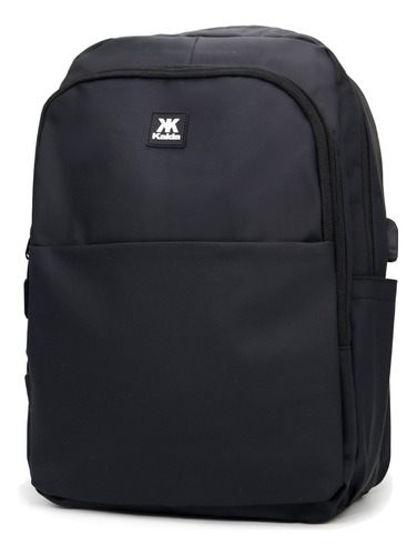 Mochila Porta Laptop De Caballero kaida Ka24-207 Negro