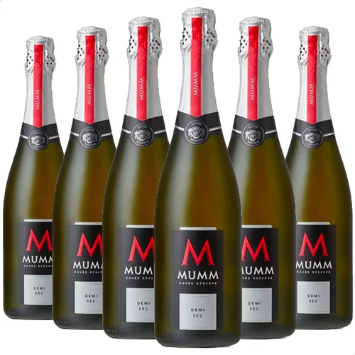 comprar Champagne Mumm Espumante Demi Sec Caja X6 - 01almacen