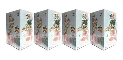 Té Piña Alcachofa Therbal 30 Sobres (4 Pzs) Envio Full