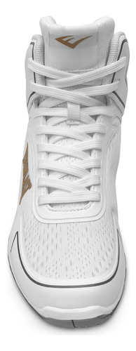 Botas Everlast Roll El-1150 Blancas-gris Entrenamiento Box