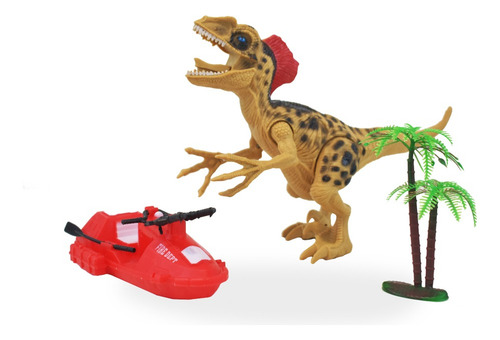 Conjunto de dinossauros com Jet Ski Ck