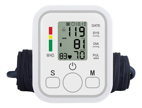 Monitor Digital Presión Arterial De Brazo Aparato Medición