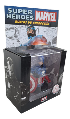 Capitan América/muñeco De Colección Marvel Original