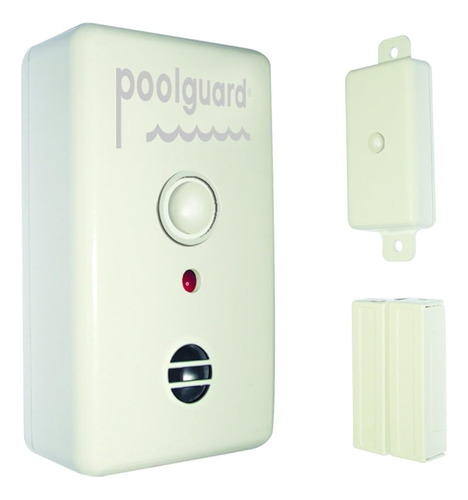 Daptwt Alarma Inmediata Puerta De Piscina, Color Blanco