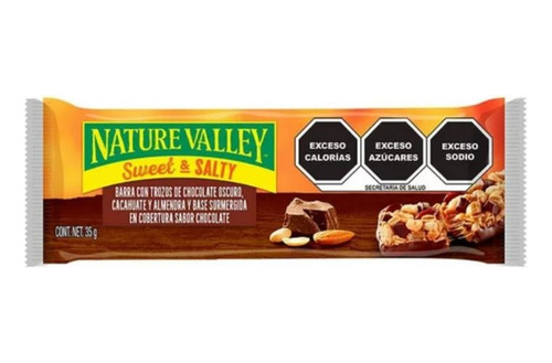 Barras Granola Nature Valley Cacahuate Y Trozos De Chocolate