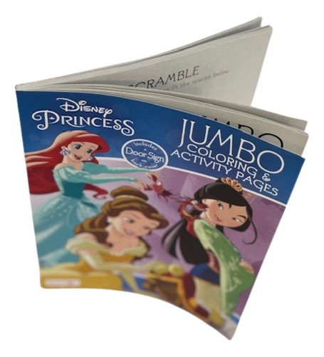 Libro Para Colorear Princesas Disney